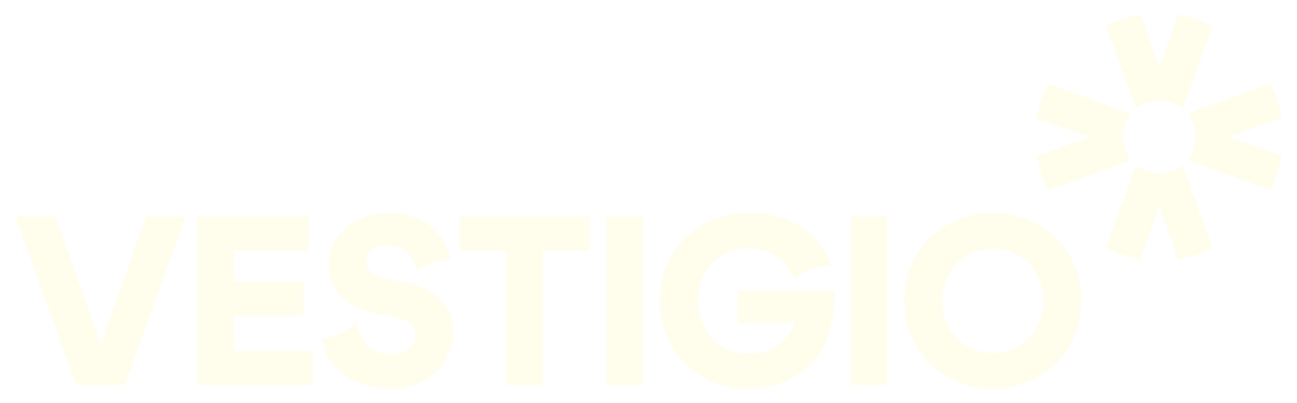 Vestigio logotyp